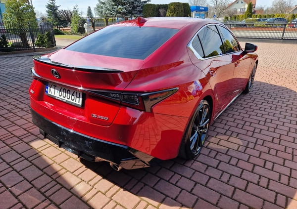 Lexus IS cena 246000 przebieg: 12485, rok produkcji 2021 z Tarnów małe 191